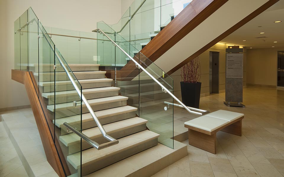 glass handrails works