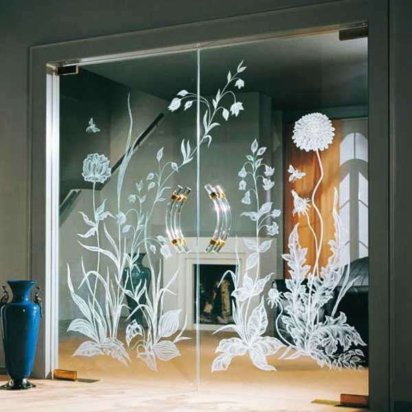 Drawing Room Door Design With Glass